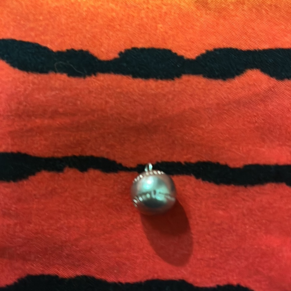 Sterling Silver Base Ball Charm - image 4